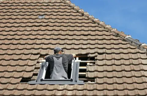 Pose de velux - Engomer